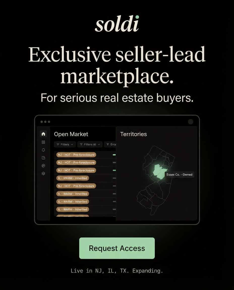 Exclusive seller-lead marketplace